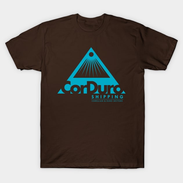CorDuro Shipping T-Shirt by MindsparkCreative